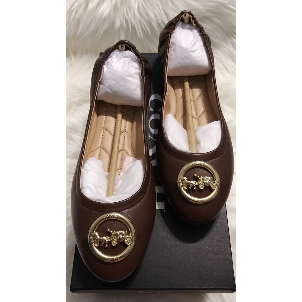 Coach Bailey Ballet Flats, size 9